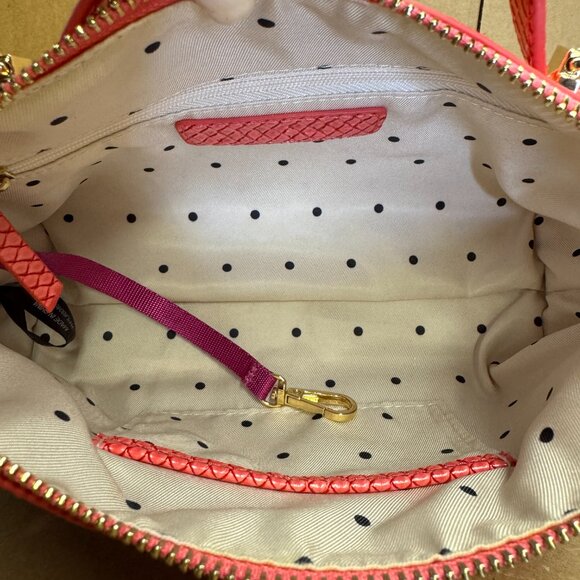 On 34th Allikay Embossed Crossbody Bag - Pink - Picture 9 of 9